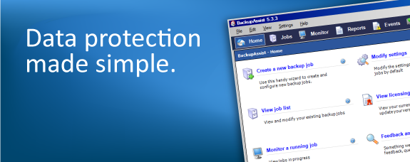 BackupAssist - data protection made simple