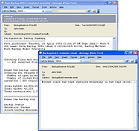 Receive daily emails reminders telling you which tape or disk to use, and emails informing you of the status of each backup