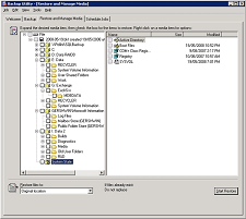 Restoring your system