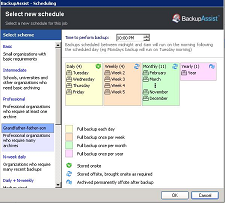 Schemes for Tape Drive backup