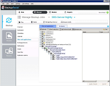 Backup specific files and folders