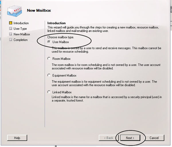 Exchange Management Console