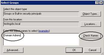 Accessing Active Directory Users and Computers