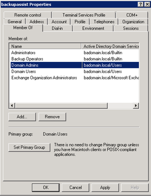 Accessing Active Directory Users and Computers