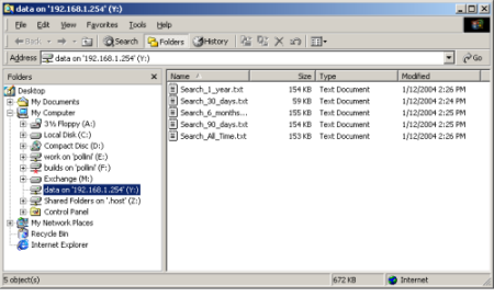 Mapped network drives in windows