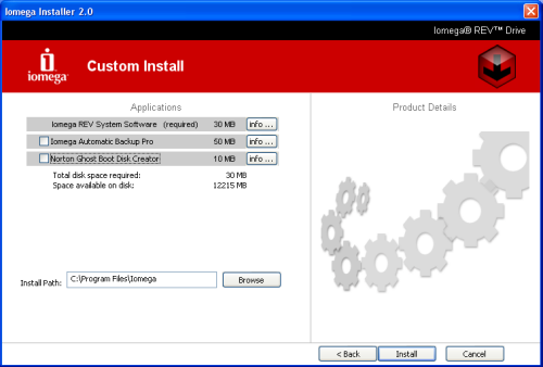 REV Drive Installation