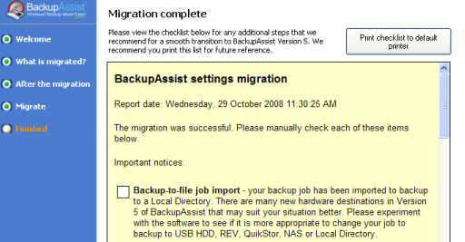 v3 checklist