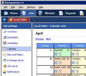 BackupAssist Scheduler