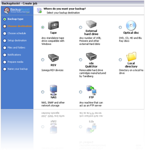 BackupAssist Setup